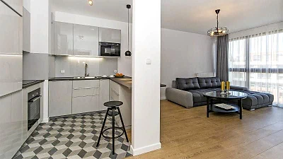 2-pokojowy apartament do wynajęcia, Gdańsk Wrzeszcz, Garnizon, parking - miniatura 1