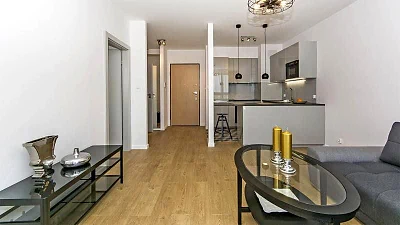 2-pokojowy apartament do wynajęcia, Gdańsk Wrzeszcz, Garnizon, parking - miniatura 5