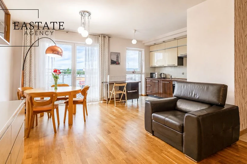 2-pokojowy apartament 55 m² na Przymorzu Wielkim, balkon i garaż - zdjęcie 1