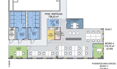 Gotowe biuro 175 m² na Alei Grunwaldzkiej w Gdańsku, od października 2026 - miniatura 10