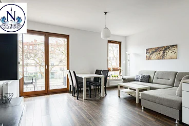 Dwupokojowy apartament Aquarius na Lisim Wzgórzu w Sopocie z balkonem i garażem - miniatura 6