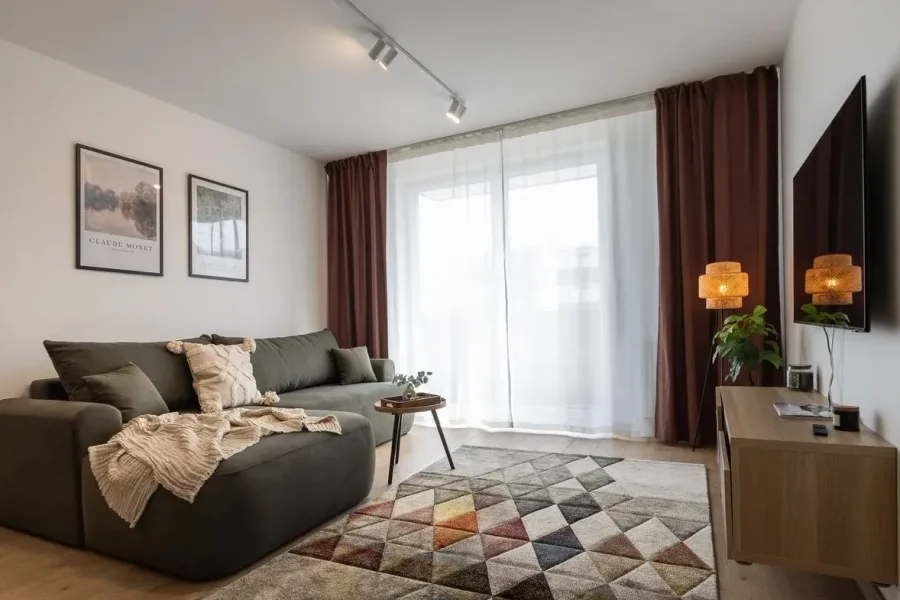 Nowoczesny 2-pokojowy apartament 44 m² z balkonem – Gdańsk Novelo, bez prowizji - zdjęcie 1