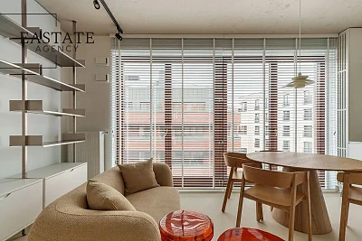 Nowoczesny 60 m², 3-pokojowy apartament z garażem – Port Praski - miniatura 2