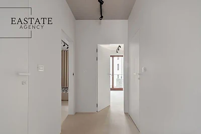 Nowoczesny 60 m², 3-pokojowy apartament z garażem – Port Praski - miniatura 10