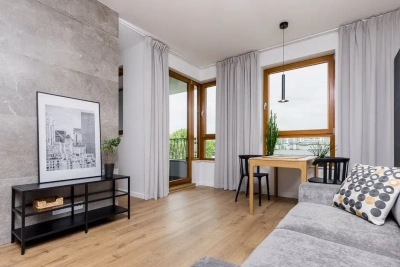 Studio 33 m² na Woli przy Rondzie Daszyńskiego, balkon, wysoki standard - miniatura 2