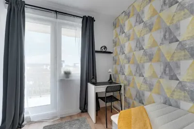Pokoje na wynajem blisko SKM Gdańsk Zaspa, Startowa 5C - miniatura 7