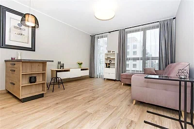 2-pokojowe mieszkanie 37 m² na wynajem – Gdańsk Wrzeszcz, Garnizon - miniatura 1