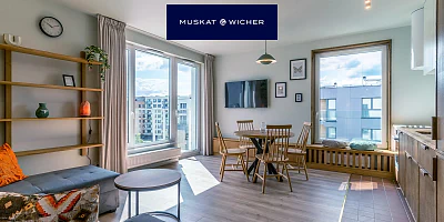 Mieszkanie na wynajem Gdańsk Letnica, Starowiejska, 65 m², balkon - miniatura 1
