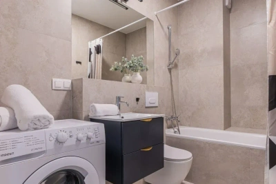 Dwupokojowy apartament 44 m² w DOKI, Gdańsk – ul. Popiełuszki - miniatura 9