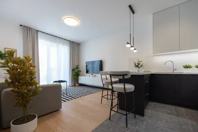 Nowy 2-pokojowy apartament 40 m² z balkonem i garażem – Gdańsk Morena - miniatura 4