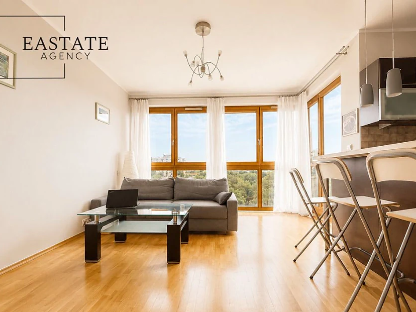 Dwupokojowy apartament z klimatyzacją – Mokotów, ul. Obrzeżna - zdjęcie 1