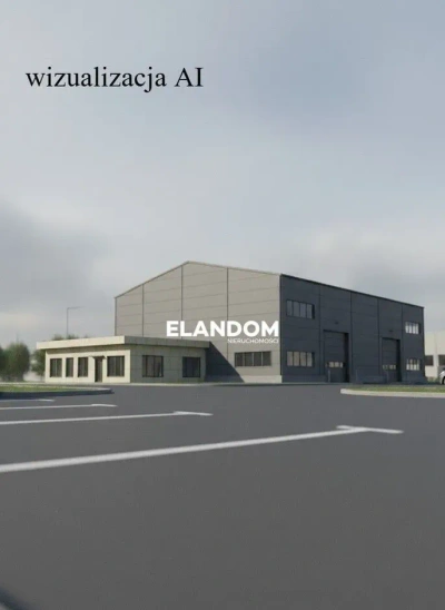 Nowa hala magazynowa z biurem i parkingiem TIR, Łukówiec - miniatura 1