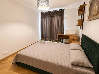 Apartament 70 m² na Saskiej Kępie, 3 pokoje, 2 balkony, garaż - miniatura 5