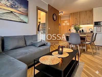 Dwupokojowy apartament 43,2 m² w Letnicy, Gdańsk — balkon, parking - miniatura 3