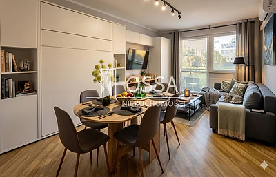 Dwupokojowy apartament 43,2 m² w Letnicy, Gdańsk — balkon, parking - miniatura 2