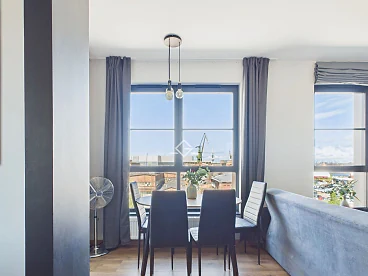 2-pokojowy apartament DOKI Living, Gdańsk Młyniska, balkon - miniatura 10