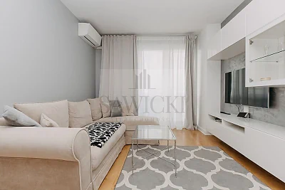 Dwupokojowe mieszkanie 52 m² na wynajem – Wola, Radziwie, balkon, garaż - miniatura 3