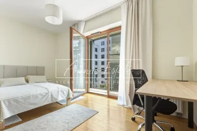 Trzypokojowy apartament 60 m² na wynajem – Mokotów, Woronicza, dwa balkony - miniatura 5