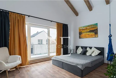 Nowoczesny dom jednorodzinny 140 m², 4 pokoje, ogródek i garaż – Lesznowola - miniatura 5