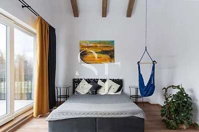 Nowoczesny dom jednorodzinny 140 m², 4 pokoje, ogródek i garaż – Lesznowola - miniatura 4