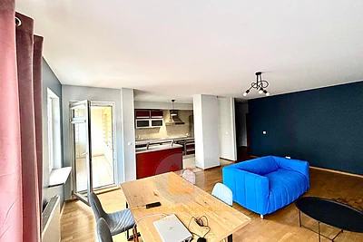 Mieszkanie 66 m² z loggią na Błoniach Wilanowskich, Aleja Wilanowska - miniatura 2