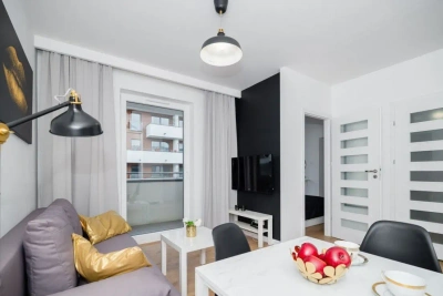 Dwupokojowe mieszkanie z balkonem i garderobą – Gdańsk Przymorze, ul. Lęborska - miniatura 1