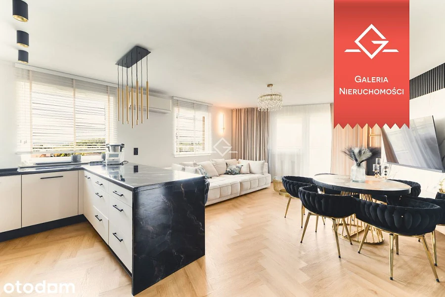 Czteropokojowy apartament w Letnicy, 95,34 m², balkon, 2 miejsca garażowe - zdjęcie 1