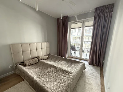3-pokojowy apartament z balkonem i garażem, Słodowiec, Warszawa - miniatura 6
