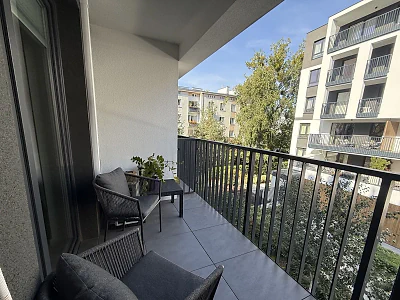 3-pokojowy apartament z balkonem i garażem, Słodowiec, Warszawa - miniatura 10