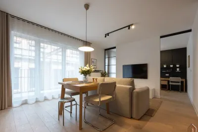 2-pokojowy apartament loftowy na Fuzji w Łodzi, balkon, wysoki standard, bez prowizji - miniatura 2