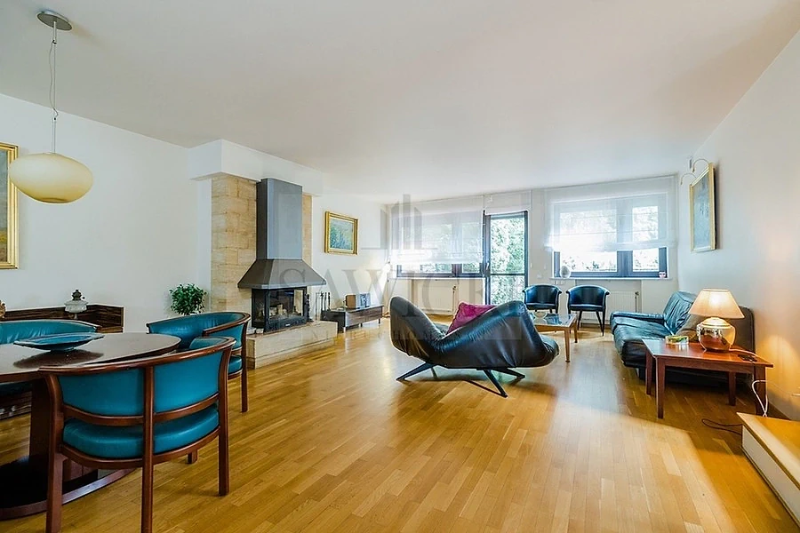 Dom na wynajem 340 m², Sady Żoliborskie, taras, ogród i sauna - zdjęcie 1
