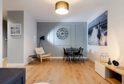 Dwupokojowy apartament z ogródkiem, 150 m od plaży – Gdańsk Nadmorze - miniatura 6