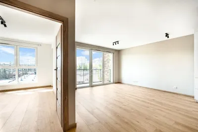 Nowe 2-pokojowe mieszkanie 43 m² z balkonem przy Hallera w Gdańsku - miniatura 9