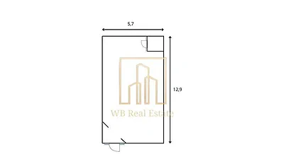 Wykończona przestrzeń 73 m² z klimatyzacją - Tarchomin - miniatura 8