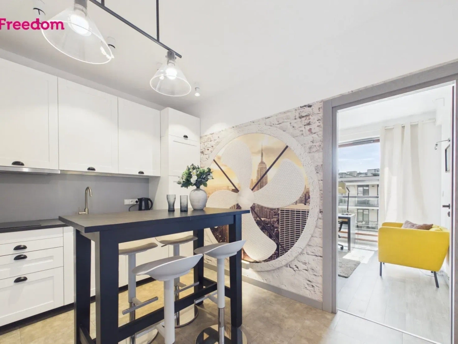 2-pokojowy apartament na wynajem, Mokotów, ul. Cybernetyki, 44,6 m² - zdjęcie 1