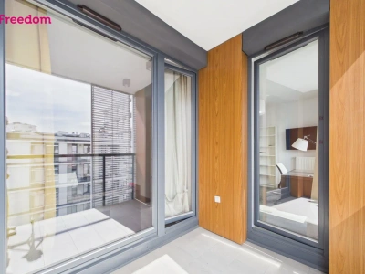 2-pokojowy apartament na wynajem, Mokotów, ul. Cybernetyki, 44,6 m² - miniatura 9