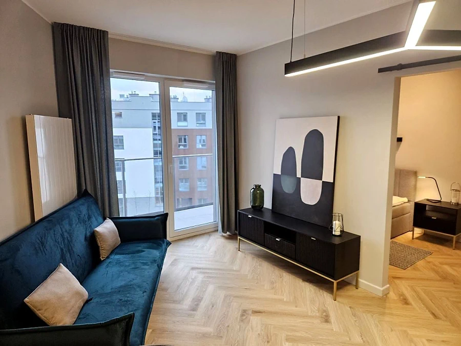 2-pokojowy apartament z balkonem na Alfa Parku, Gdańsk Andersa - zdjęcie 1