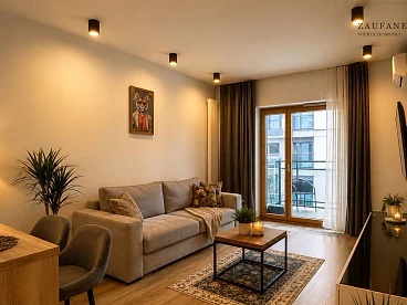 Dwupokojowy apartament 40 m² w Mennica Residence, ul. Grzybowska, Warszawa - miniatura 2