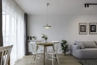 3-pokojowy apartament z garderobą, klimatyzacją i garażem – Wrocław - miniatura 1