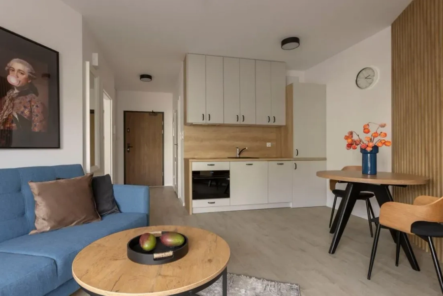 2-pokojowe mieszkanie 42 m² na Przymorzu, Śląska 12, blisko OBC i Alchemii - zdjęcie 1