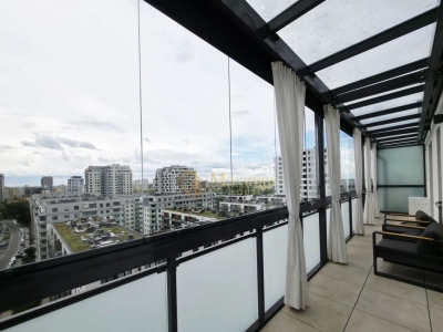 Apartament 54 m² z tarasem 18 m², klimatyzacją i garażem – Wola, Karolkowa - miniatura 8