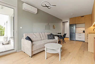 Mieszkanie na wynajem 43 m² Mokotów, Bokserska, balkon, garaż - miniatura 2