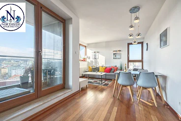 Apartament 3-pokojowy Sea Towers Gdynia Śródmieście z balkonem i garażem - miniatura 5