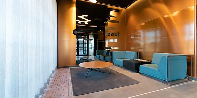 Studio 25 m2 w Doki Living, Gdańsk – balkon i miejsce postojowe - miniatura 9
