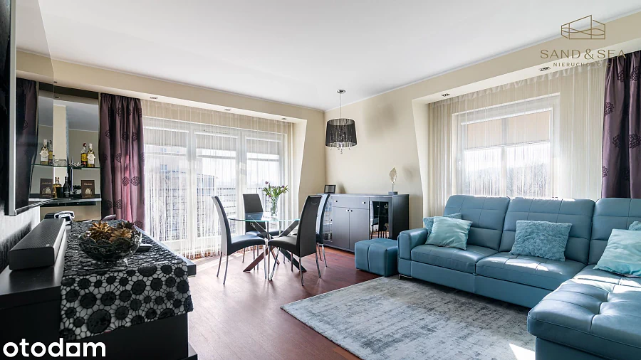 Elegancki 3-pokojowy apartament 77,6 m² z balkonem i garażem w Sopocie, Karlikowo - zdjęcie 1