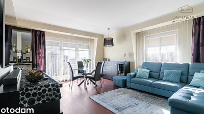 Elegancki 3-pokojowy apartament 77,6 m² z balkonem i garażem w Sopocie, Karlikowo - miniatura 1