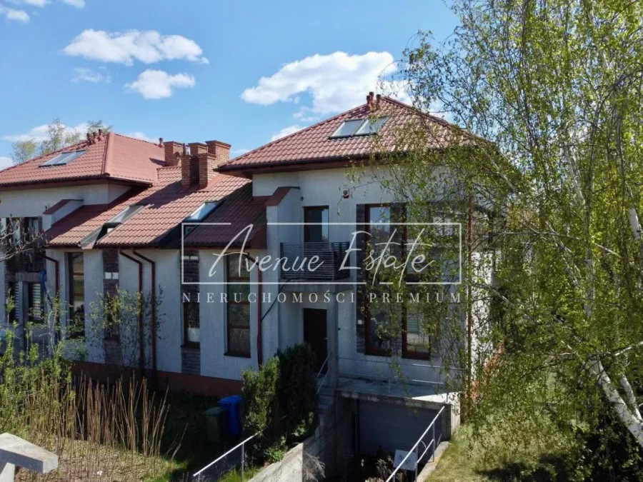 Bliźniak 300 m² pod firmę lub hostel – Wilanów, ul. Dobrodzieja - zdjęcie 1