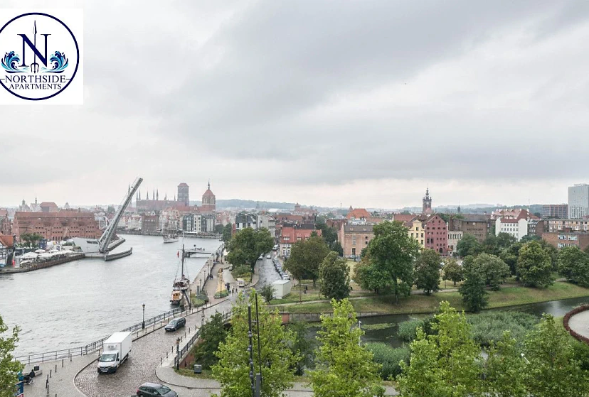 Apartament 72 m² Brabank Gdańsk, widok na Motławę, garaż i sauna - zdjęcie 1
