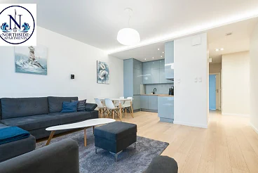 Apartament 72 m² Brabank Gdańsk, widok na Motławę, garaż i sauna - miniatura 4