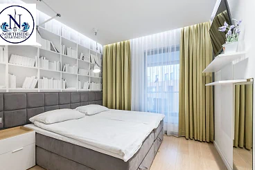 Apartament 72 m² Brabank Gdańsk, widok na Motławę, garaż i sauna - miniatura 7